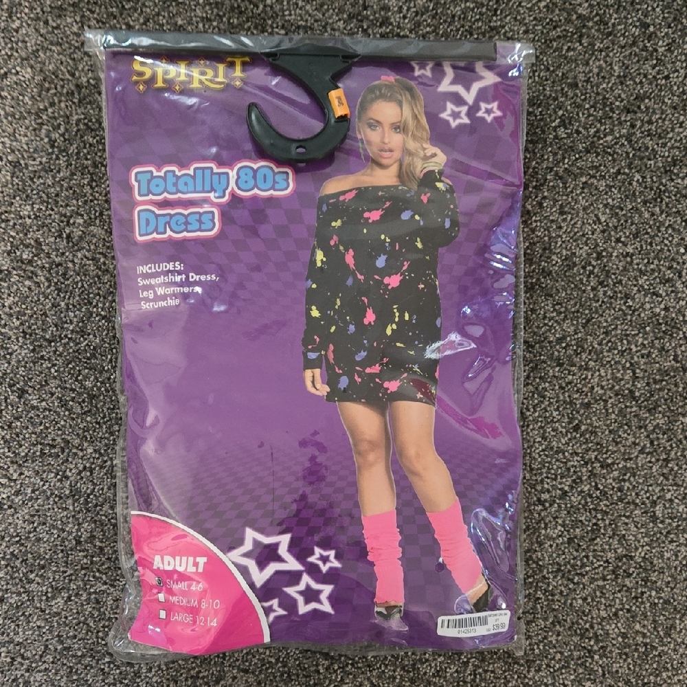 TOTALLY 80'S DRESS